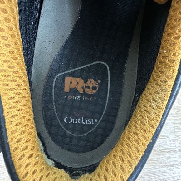 Timberland Pro Series Steel Toe Work Boot ASTM F2413-11 Brown Leather Sz 8 W - Picture 15 of 16